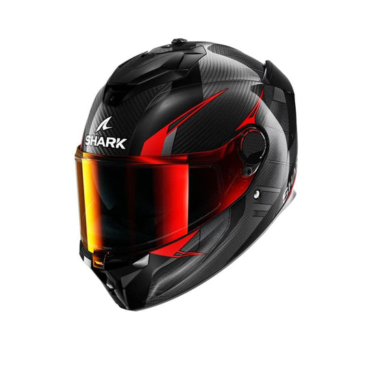 SHARK SPARTAN GT PRO Integrali Caschi Carbonio Nero Rosso