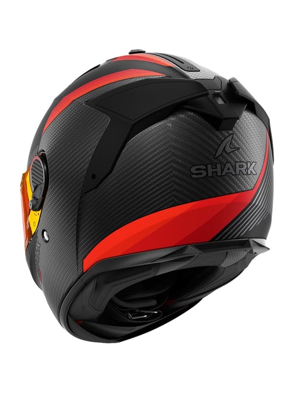 SHARK SPARTAN GT PRO CARBON Moto Integrali Caschi Rosso Grigio