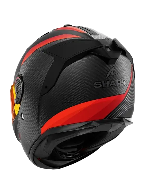 SHARK SPARTAN GT PRO CARBON Moto Integrali Caschi Rosso Grigio 