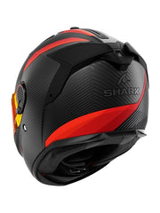 SHARK SPARTAN GT PRO CARBON Moto Integrali Caschi Rosso Grigio
