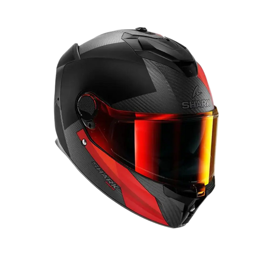 SHARK SPARTAN GT PRO CARBON Moto Integrali Caschi Rosso Grigio – Yamoto.it