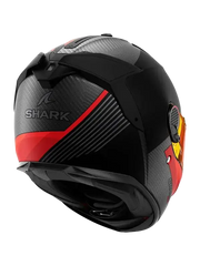 SHARK SPARTAN GT PRO CARBON Moto Integrali Caschi Rosso Grigio 