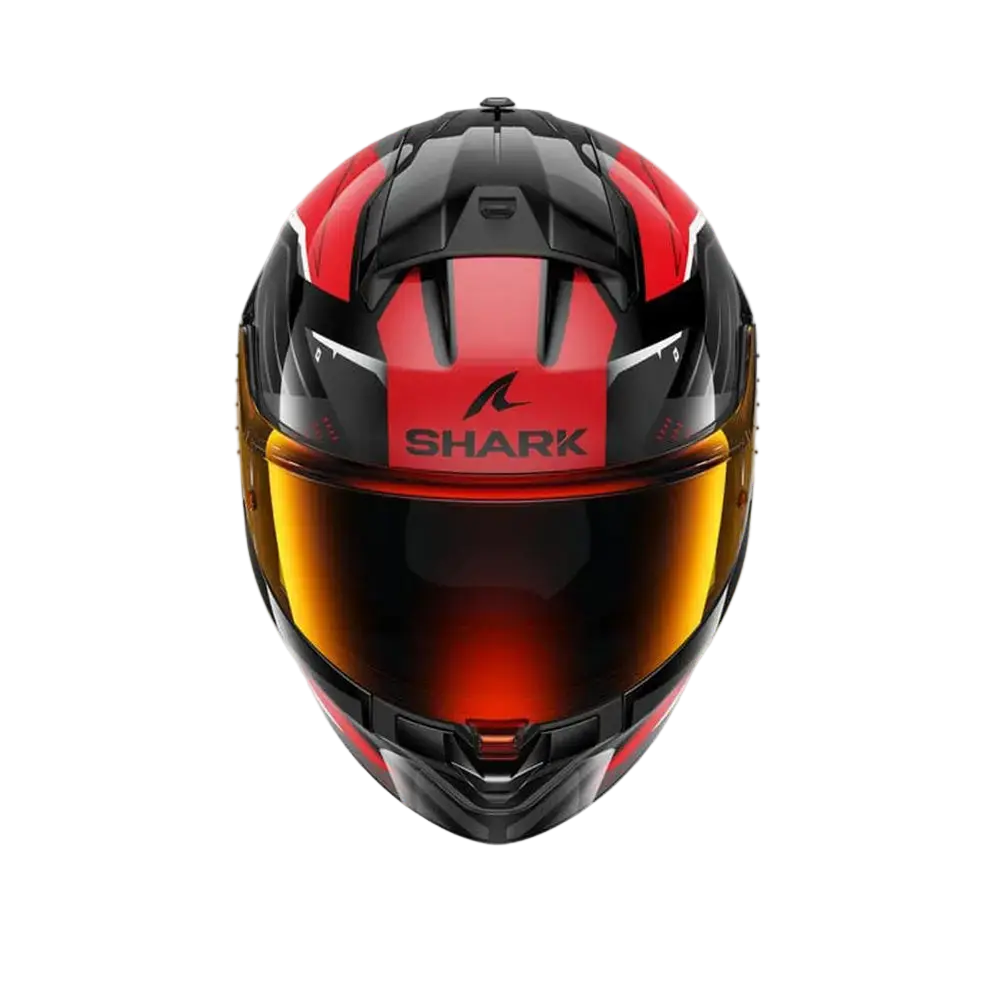 SHARK RIDILL 2 Moto Integrali Caschi Nero Antracite Rosso 