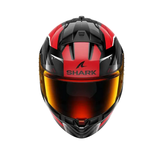 SHARK RIDILL 2 Moto Integrali Caschi Nero Antracite Rosso 