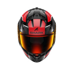 SHARK RIDILL 2 Moto Integrali Caschi Nero Antracite Rosso 