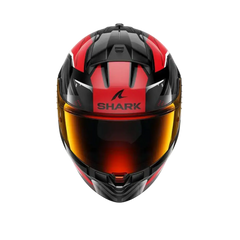 SHARK RIDILL 2 Moto Integrali Caschi Nero Antracite Rosso 