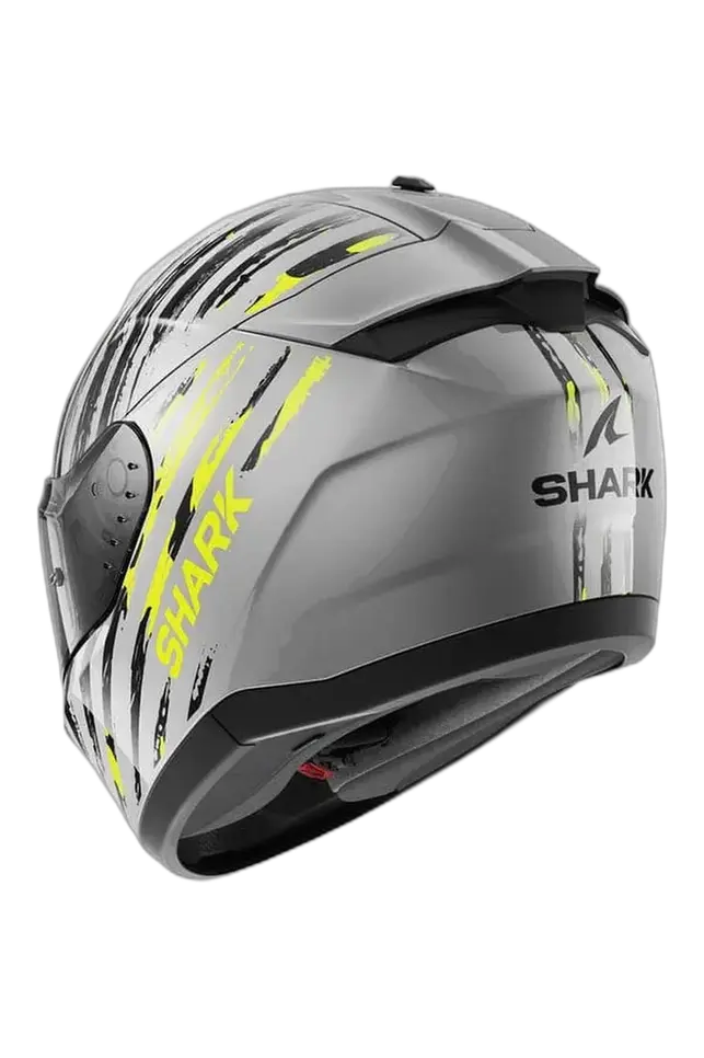 SHARK RIDILL 2 Moto Integrali Caschi Nero Grigio Giallo 