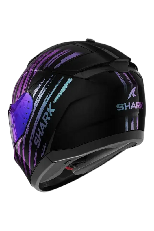 SHARK RIDILL 2 Moto Integrali Caschi Nero Blu Viola 