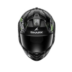 Shark RIDILL 2 Moto Integrali Caschi Nero Argento Verde 