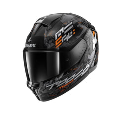 SHARK RIDILL 2 Integrali Moto Caschi Nero Argento Arancione