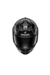 SHARK RIDILL 2 Integrali Moto Caschi Nero Argento Arancione 