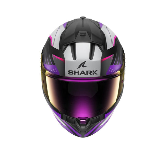 SHARK RIDILL 2 Moto Integrali Caschi Nero Grigio Rosa