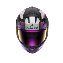 SHARK RIDILL 2 Moto Integrali Caschi Nero Grigio Rosa