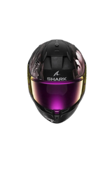 SHARK D-SKWAL 3 Moto Integrali Caschi Nero Opaco Viola Oro 