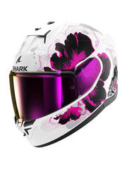 SHARK D-SKWAL 3 Moto Integrali Caschi Bianco Viola Grigio
