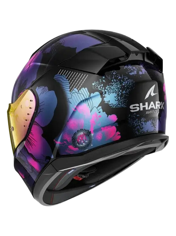 SHARK D-SKWAL 3 Moto Integrali Caschi Nero Viola Blu 