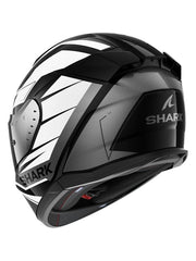 SHARK D-SKWAL 3 Moto Integrali Caschi Nero Bianco Antracite
