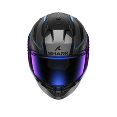 CASCHI SHARK D-SKWAL 3 Moto Integrali Caschi Nero Grigio Blu