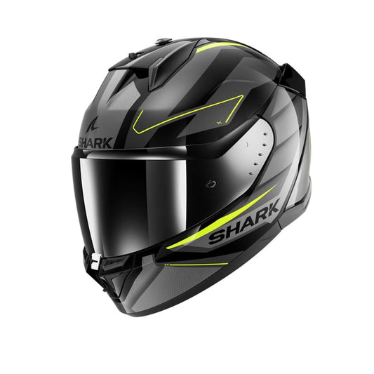 SHARK D-SKWAL 3 Moto Integrali Caschi Nero Antracite Giallo