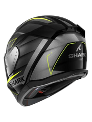 SHARK D-SKWAL 3 Moto Integrali Caschi Nero Antracite Giallo 