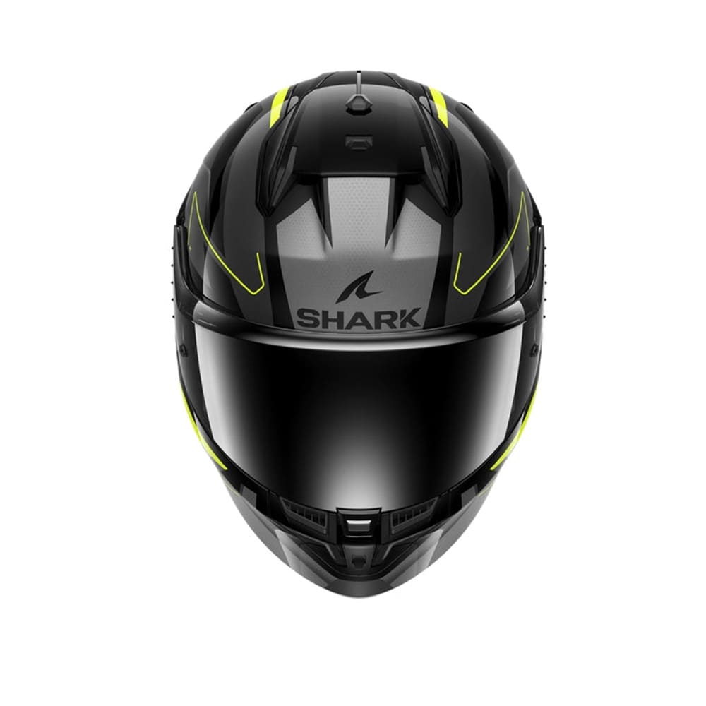 SHARK D-SKWAL 3 Moto Integrali Caschi Nero Antracite Giallo 
