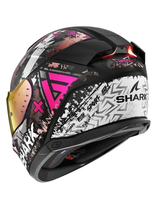 SHARK SKWAL I3 HELLCAT Moto Integrali Caschi Nero Grigio Rosa – Yamoto.it