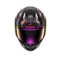 SKWAL I3 HELLCAT Moto Integrali Caschi Nero Grigio Rosa