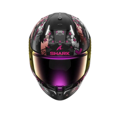 SHARK SKWAL I3 HELLCAT Moto Integrali Caschi Nero Grigio Rosa 