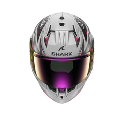 SHARK D SKWAL 3 Moto Caschi Integrali Argento Viola Nero