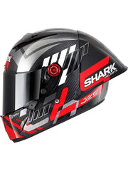 SHARK RACE-R PRO GP 06 INTEGRALE CARBONIO CASCHI NERO ROSSO 