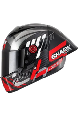SHARK RACE-R PRO GP 06 INTEGRALE CARBONIO CASCHI NERO ROSSO 