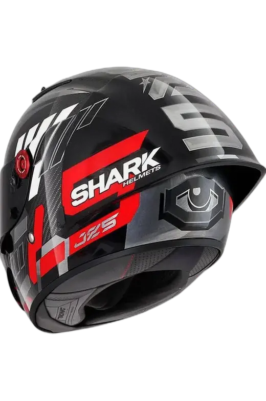SHARK RACE-R PRO GP 06 INTEGRALE CARBONIO CASCHI NERO ROSSO 
