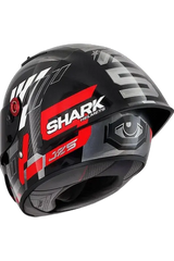 SHARK RACE-R PRO GP 06 INTEGRALE CARBONIO CASCHI NERO ROSSO 