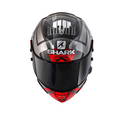 SHARK RACE-R PRO GP 06 INTEGRALE CARBONIO CASCHI NERO ROSSO 