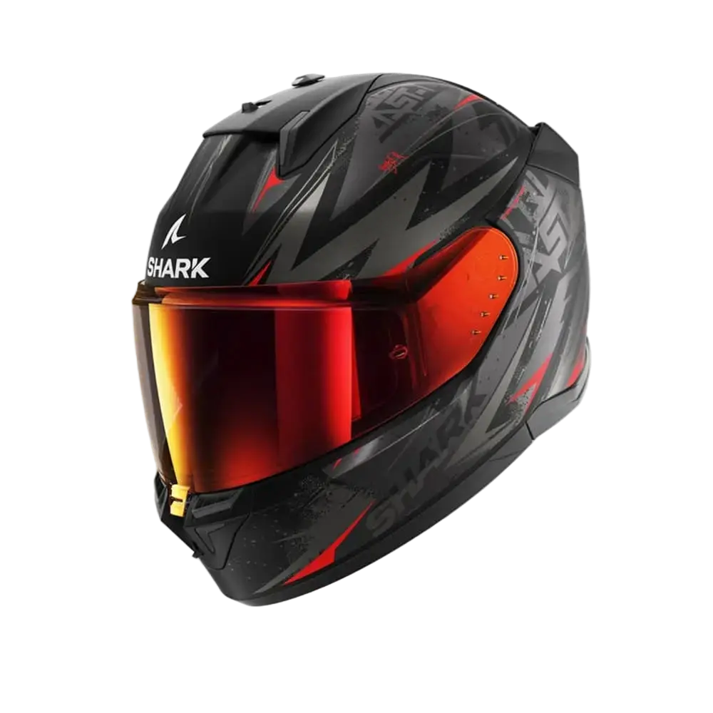 SHARK D SKWAL 3 Moto Caschi Integrali Nero Antracite Rosso 