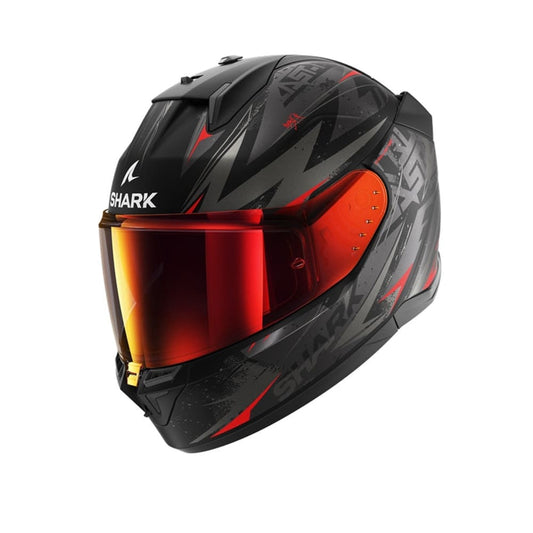 SHARK D SKWAL 3 Moto Caschi Integrali Nero Antracite Rosso