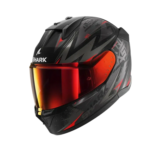 SHARK D SKWAL 3 Moto Caschi Integrali Nero Antracite Rosso 