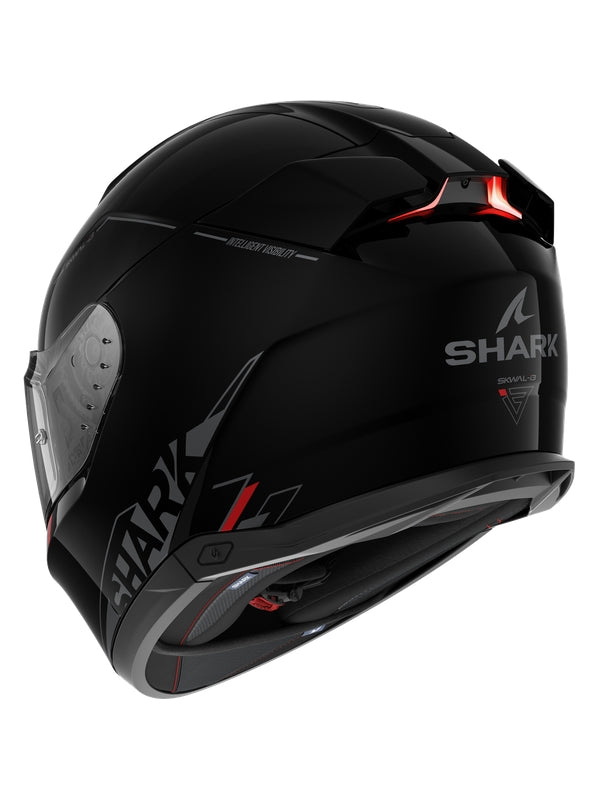 SHARK SKWAL i3 integral Casco Blank Sp Negro Antracita Rojo