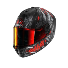 SHARK SPARTAN RS SHAYTAN CASCHI INTEGRALI NERO OPACO ANTRACITE ROSSO 