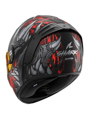 SHARK SPARTAN RS SHAYTAN CASCHI INTEGRALI NERO OPACO ANTRACITE ROSSO