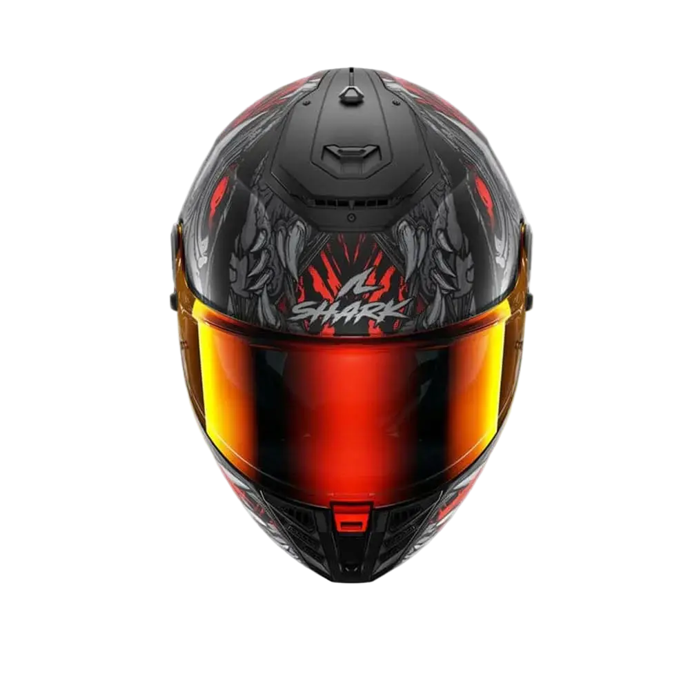 SHARK SPARTAN RS SHAYTAN CASCHI INTEGRALI NERO OPACO ANTRACITE ROSSO 