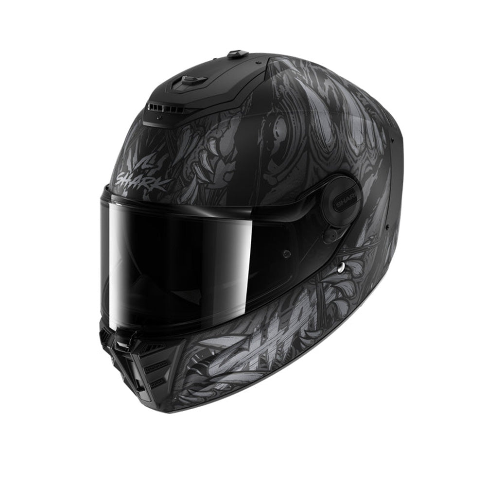SHARK SPARTAN RS SHAYTAN CASCHI INTEGRALI NERO ANTRACITE OPACO 