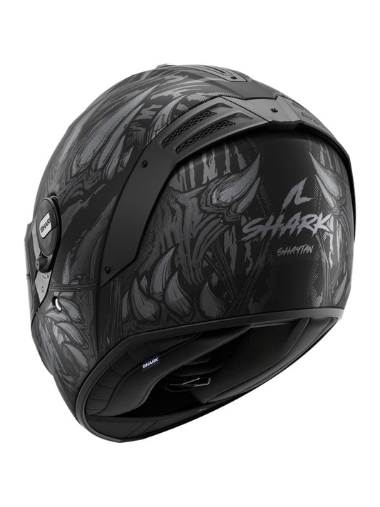 SHARK SPARTAN RS SHAYTAN CASCHI INTEGRALI NERO ANTRACITE OPACO