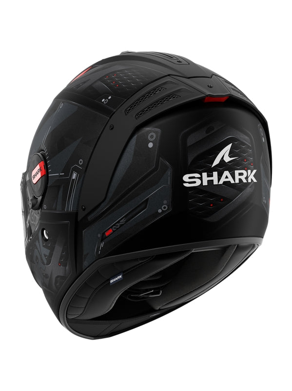 Shark - SPARTAN RS Black Anthracite Red - SECURTEX MOTOR S.L (t/a MaximoMoto)