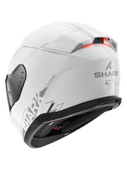 SHARK SKWAL I3 ARGENTO INTEGRALE CASCHI ANTRACITE BIANCO 