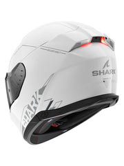 SHARK SKWAL i3 integral Casco Blanco Plata Antracita
