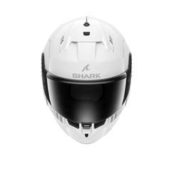 SHARK SKWAL I3 ARGENTO INTEGRALE CASCHI ANTRACITE BIANCO 