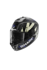 SHARK SPARTAN RS STINGREY Mat Antracite Caschi Integrali Antracite Blu 