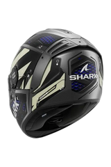 SHARK SPARTAN RS STINGREY Mat Antracite Caschi Integrali Antracite Blu 