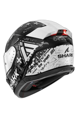 SHARK SKWAL i3 Moto Integrali Caschi Nero Grigio Bianco 